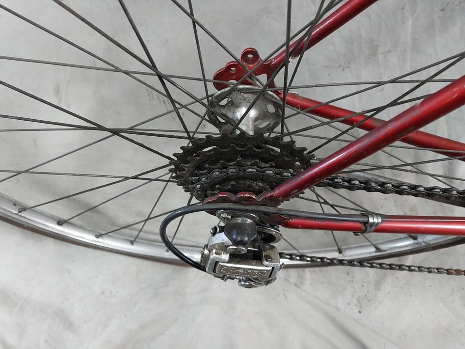 1976 Chimo Concourse Bicicleta de Estrada Vintage Touring 58cm Grande Aço Lugged Navios EUA - Imagem 3 de 4