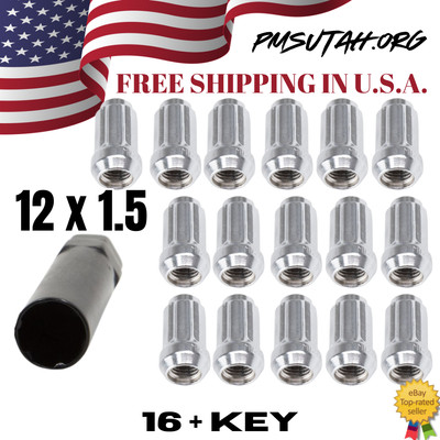16 Spline Lug Nuts 2021 2024 Can-Am Maverick X3 Max X RS Turbo RR Smart-Shox 72''