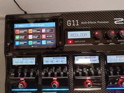 ZOOM G11 Guitar Multi-Effects Pedals Processor | eBay