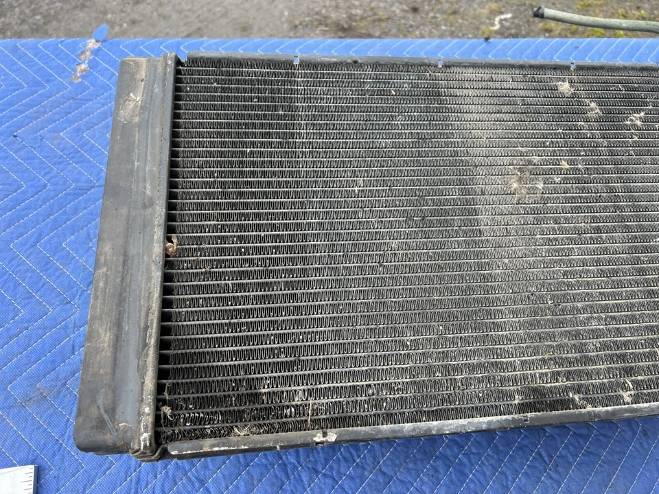 Par de pila de radiador y ventilador de refrigeración Porsche 944 1983-1985 94410614302 OEM #1845EM Foto 2 de 4