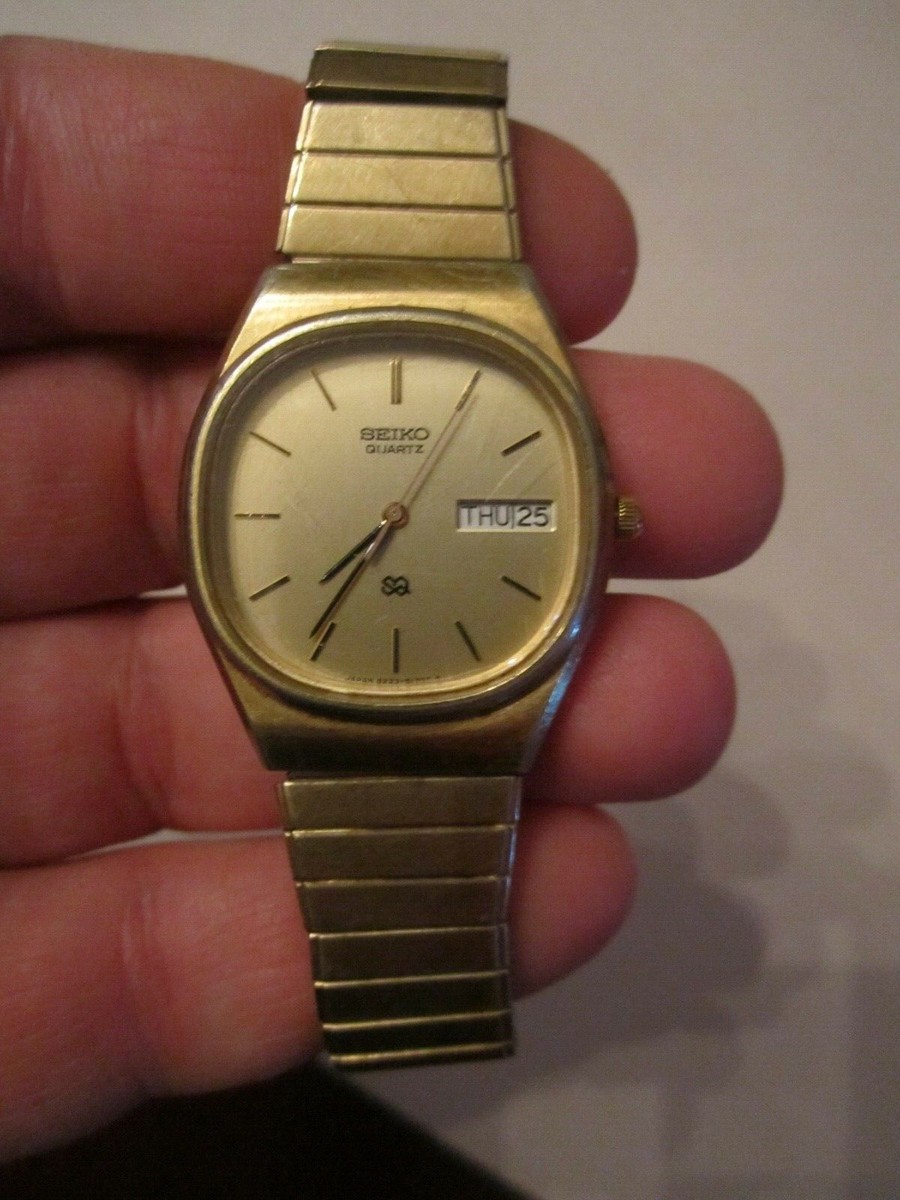 b*i様 【ヴィンテージ】SEIKO QUARTZ DIVER ベルト新品 18mm Seiko SQ Quartz Japan Z nos Stainless Steel & Gold Z453