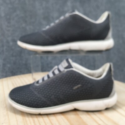 GEOX Shoes Womens Nebula Lace Up Low Top Sneakers