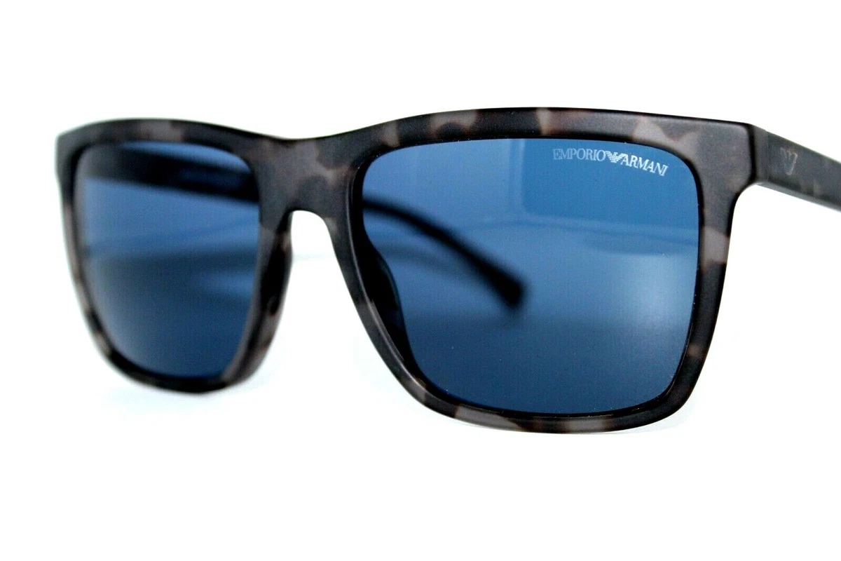 NEW EMPORIO ARMANI EA 4117 5703 80 GREY AUTHENTIC SUNGLASSES MEN S FRAMES W CASE