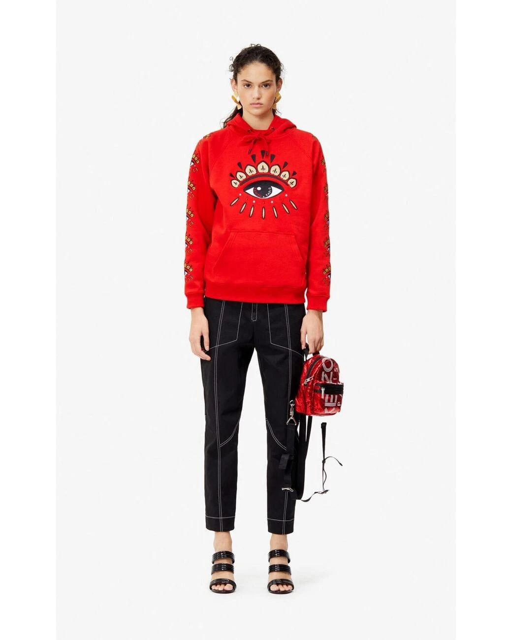 felpa hoodie kenzo eye XS