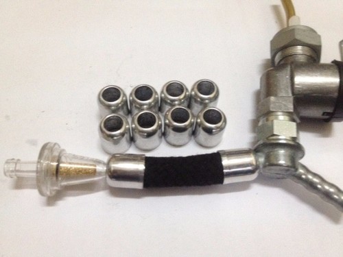 bmw r50/5 r60/5 r75/5 r90s r100s 60/6 75/6 90/6 fuel line cover SET NEW - Picture 3 of 3