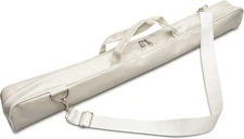 Twirling and Marching Baton Bag Case, Outdoor Travel Storage Bag White