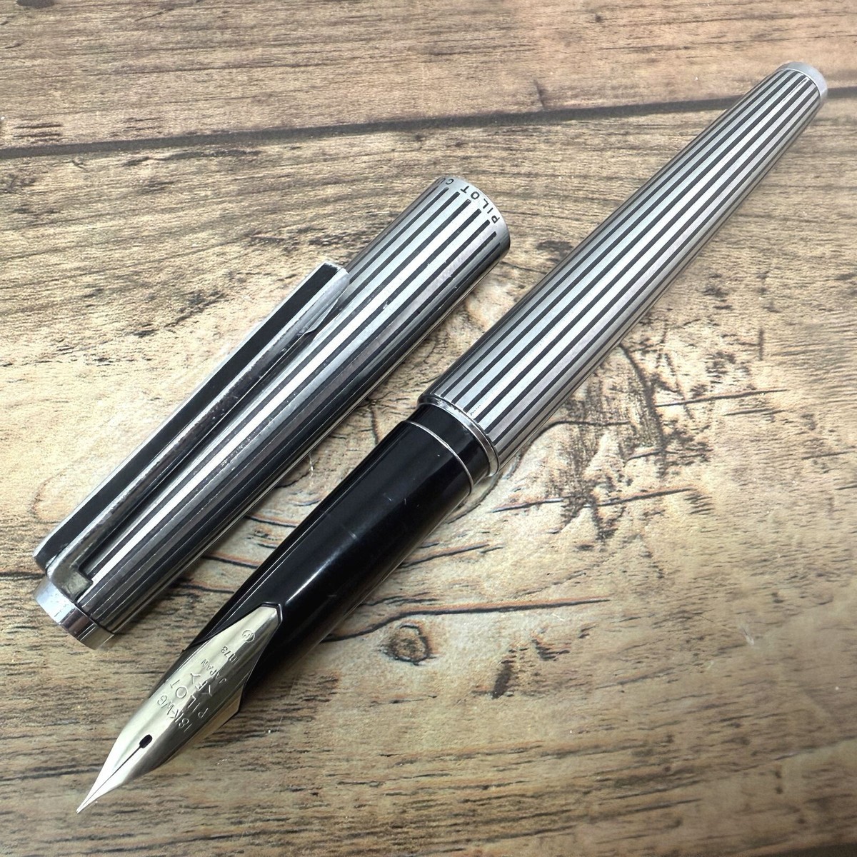 PILOT CUSTOM STERLING SILVER 18K-WG<M>