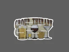 Group Therapy Sticker Drinking Waterproof