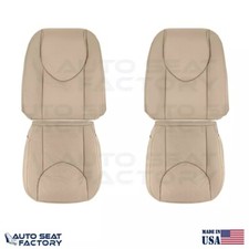2009 - 2012 Fits Toyota Rav4 Front Left Right Beige Leather Seat Cover, Perf.