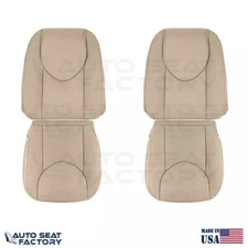 2009 - 2012 Fits Toyota RAV4 Front Left Right BEIGE Leather Seat Cover, Perf.
