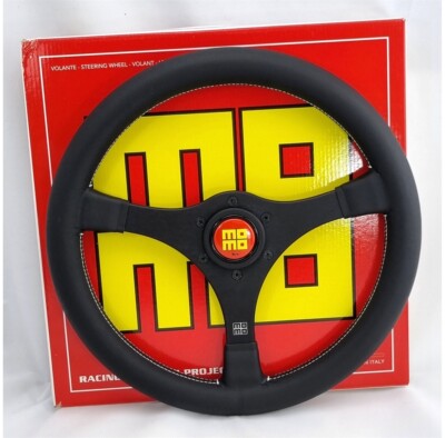 Momo Leder Sportlenkrad Racing Heritage Project 1968 Limited Edition 350mm ...