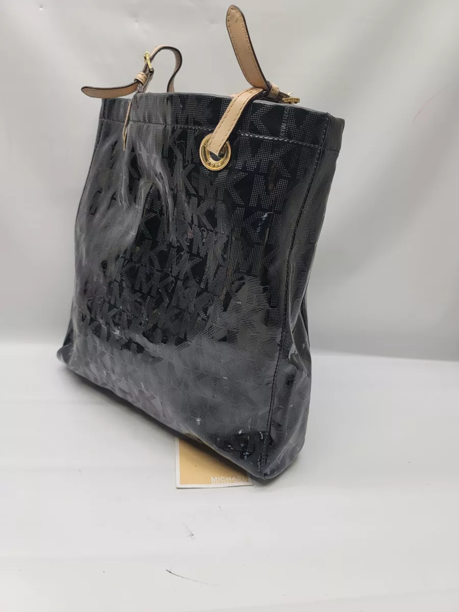 Black MICHAEL KORS Patent Leather Shoulder Bag