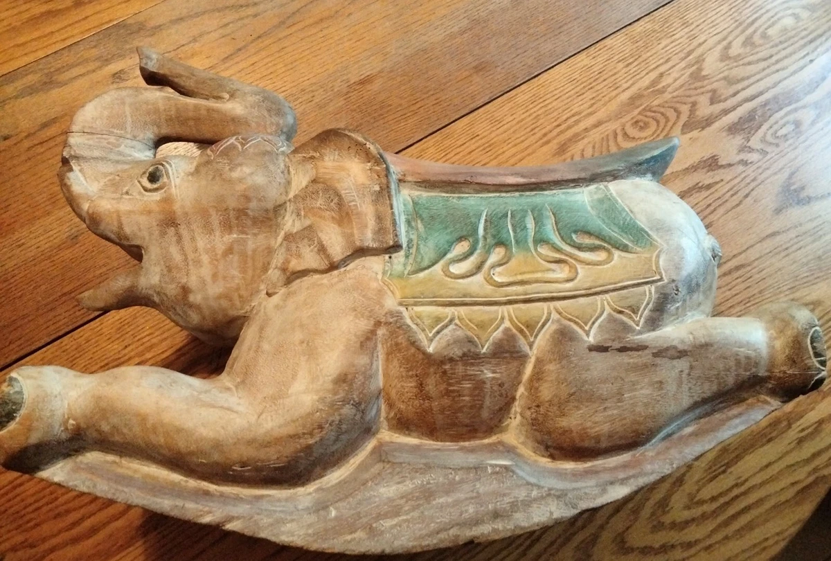 Wooden elephant chair new arrivals