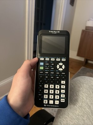Texas Instruments TI-84 Plus CE Graphing Calculator - Black