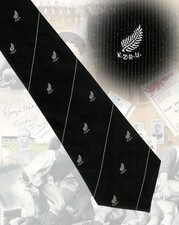 New Zealand All Blacks - players & committee RUGBY TIE