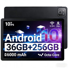 Android 16 10 Inch Tablet, 36GB 256GB 1TB Expand, Octa-Core T310, WiFi 6 BT5.2,