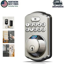 Easy Install KS02A Smart Door Lock - Fingerprint Keypad with Lifetime Support