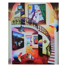 Ferjo, "Majestic Encounter" Limited Edition on Canvas, Numbered and Signed with