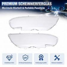 2x Glas Scheinwerfer Streuscheibe links rechts Set für BMW 5er E39 Touring 96-03