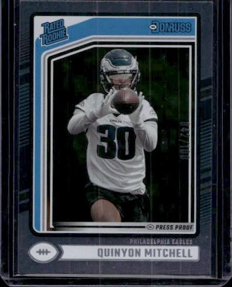 2024 Donruss #361 Quinyon Mitchell Press Proof Silver #/100