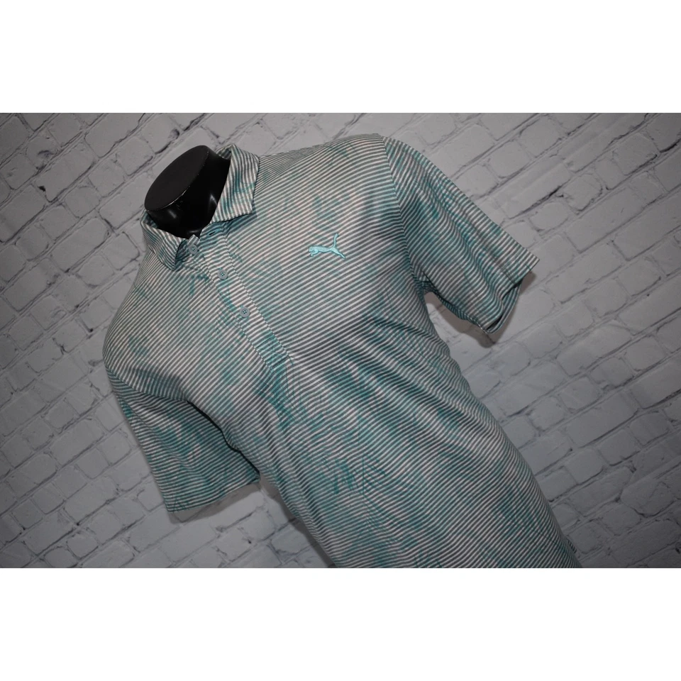 Polo de golf PUMA para hombre talla grande poliéster rendimiento Poipu Bay Hawaii  Foto 3 de 4