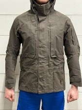 Giacca impermeabile originale esercito olandese eccedenza Carinzia taglia media