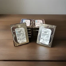 Lot of 10 3TB SAS 7200 RPM 3.5" HDD ST3000NM0043 IBM 39U3720,39U3721 