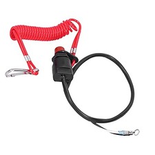 2Pcs Kill Switch with Lanyard, Motor Kill Stop Switch, Universal Boat Kill