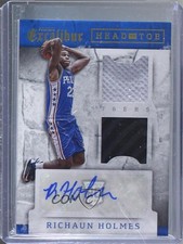 2015-16 Panini Excalibur Head-to-Toe Signatures /75 Richaun Holmes Auto 00am