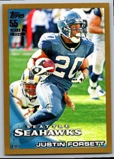 2010 Topps Gold Justin Forsett 366 /2010