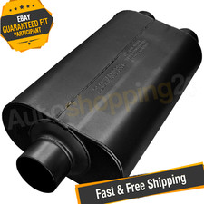 Flowmaster 9530572 3.00 Center In2.50 Dual Out 50 Hd Chambered Muffler