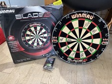 Winmau Blade 5 Signed Dartboard, Phil Taylor, Bobby George, Darryl Fitton & More
