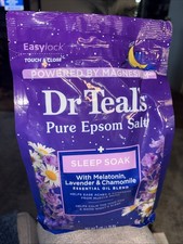 Dr Teal's Lavender Chamomile Epsom Salt Sleep Soak with Melatonin 1 Count