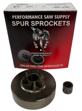 SOLO PRO SPUR SPROCKET FIT 605, 606 [WITH 58MM CLUTCH]  3/8" PITCH 6 TOOTH DRIVE