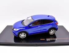 Honda HR-V Hybrid Blue 1:43 Diecast Car Model by IXO With Display Case ixo