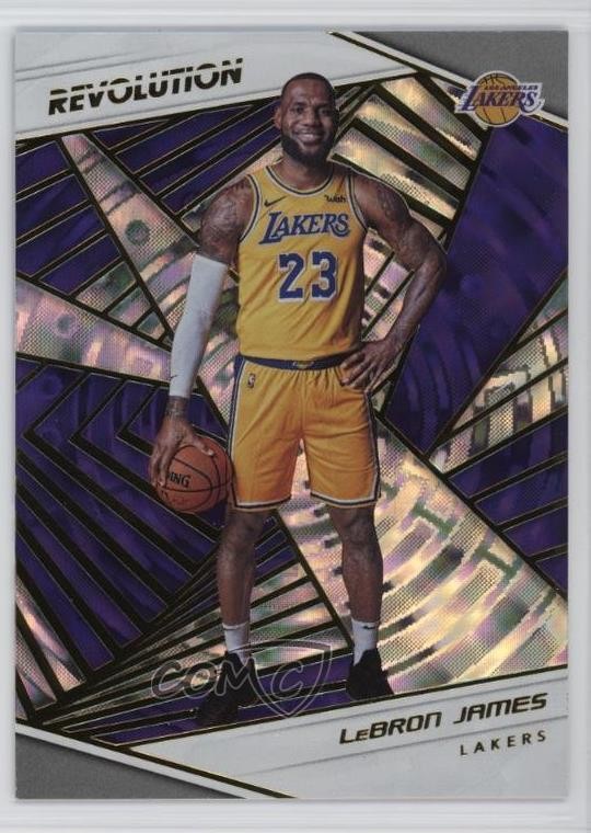 2018-19 Panini Revolution Fractal LeBron James #40 3gq