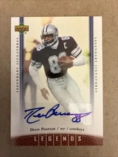 2006 UD Legends - Drew Pearson #29 Legendary Signatures (AU)