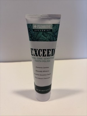 Melaleuca Exceed Total Care Sensitive Tooth Polish Fluoride Sealed Exp 10/10/26