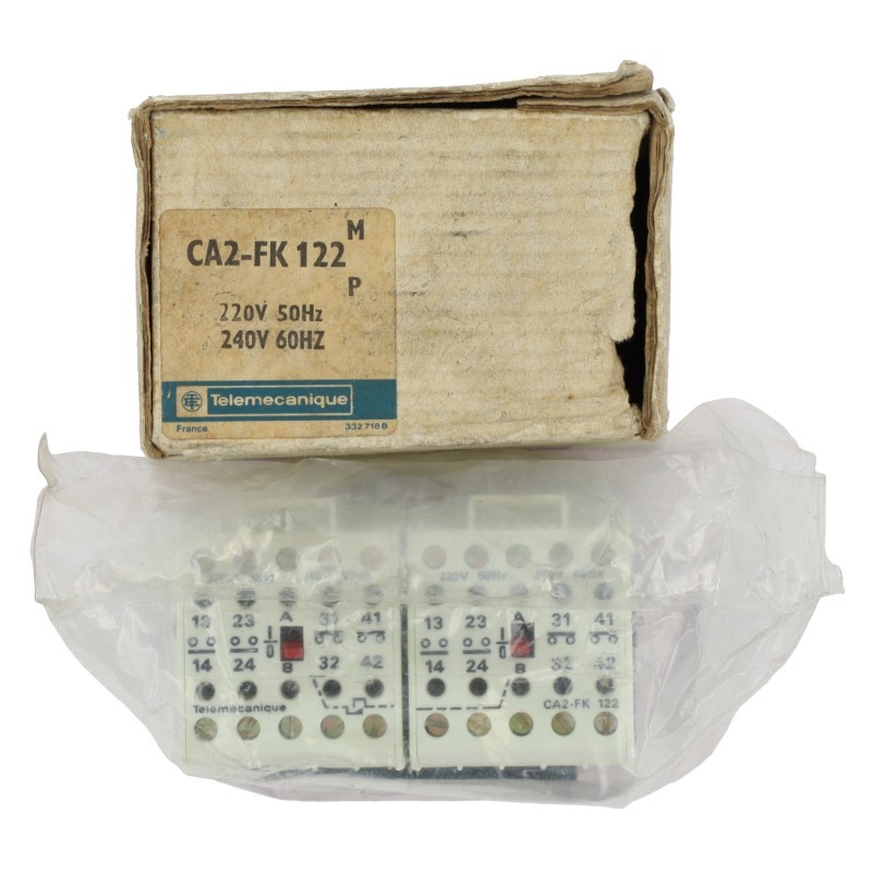 Telemecanique 8 Pole Contactor CA2-FK122 220/240V  50/60Hz (B228)