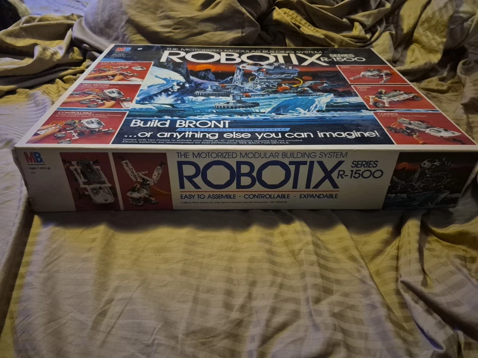 MB 1985 ROBOTIX Series R-1500 Set Original Box -  - Image 2 of 4