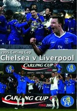 CHELSEA FOOT BALL CLUB 2005 CARLING CUP FINAL CHELSEA V LIVERPOOL DVD New UK R2