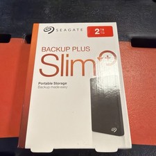 Seagate Backup Plus Slim 2TB USB 3.0 Portable External Hard Drive - STDR2000300