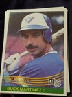 Photo of 1984 Donruss #612 Buck Martinez Toronto Blue Jays Baseball Card
