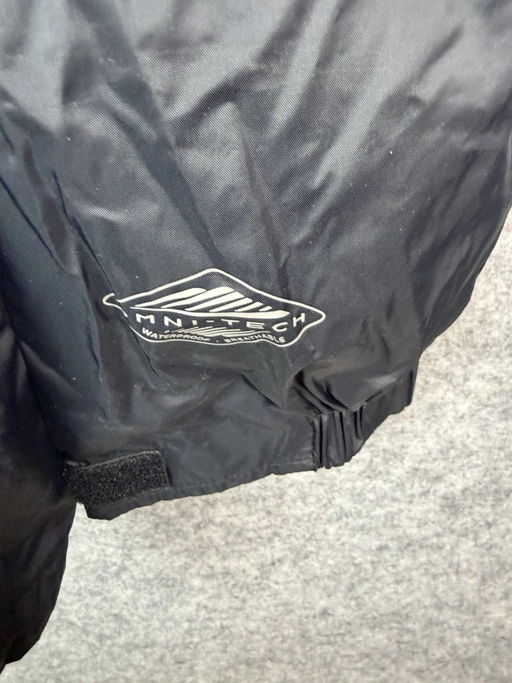 Chaqueta Columbia Para Hombre 4XL Negra Omni-Tech Impermeable Cremallera Completa Exterior Parka Foto 2 de 4