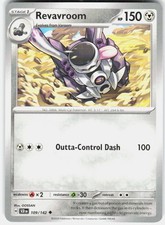 Pokemon TCG Revavroom Stellar Crown 109/142 Uncommon NM