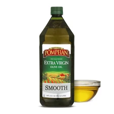 Smooth Extra Virgin Olive Oil, Contains Polyphenols, First Cold Pressed, 48 F...