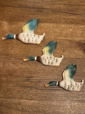 Set of 1940’s Keele Street Pottery flying ducks
