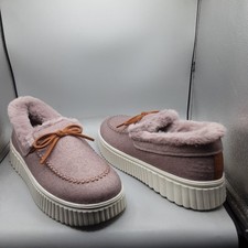 Skechers Cozy Ojai Moccasin Slippers Women's 11M Pink Mauve A255