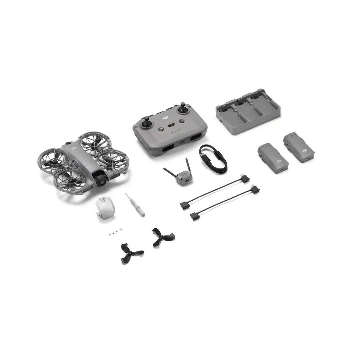 Genuine DJI Neo 2 Fly More Combo RC-N3 Remote with 3 Batteries