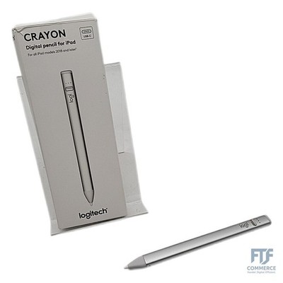 Logitech 914-000074 Crayon - Digitaler Zeichenstift für iPad mit Apple Pencil Te
